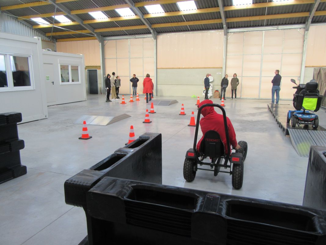 Visite du CEFA Saint-Martin de Seraing dans le nouveau centre de formation 